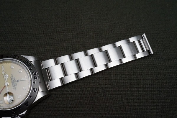 ロレックス EXPLORERⅡ Ref-16550 IVORY CENTER SPLIT DIAL FULLSET（RD-178／1986年)の詳細写真7枚目