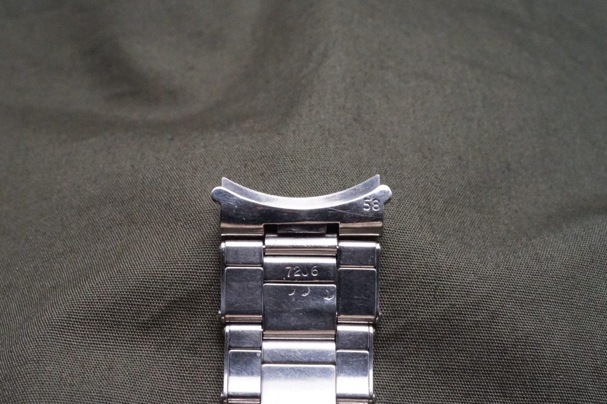 ロレックス SS BRACELET 7206 FF58（ブレス40／1968年) | ロレックス