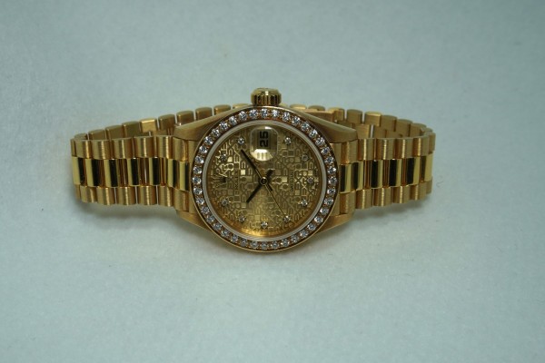 レディース ロレックス 69138G 18kyg  Diamond  Bezel&Index（LR-91／1991年)の詳細写真3枚目