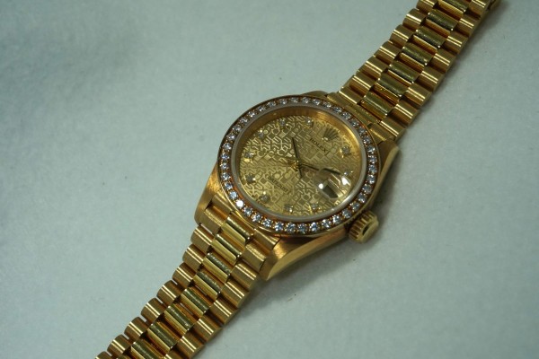 レディース ロレックス 69138G 18kyg  Diamond  Bezel&Index（LR-91／1991年)の詳細写真5枚目