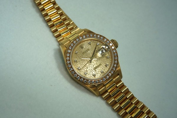 レディース ロレックス 69138G 18kyg  Diamond  Bezel&Index（LR-91／1991年)の詳細写真6枚目