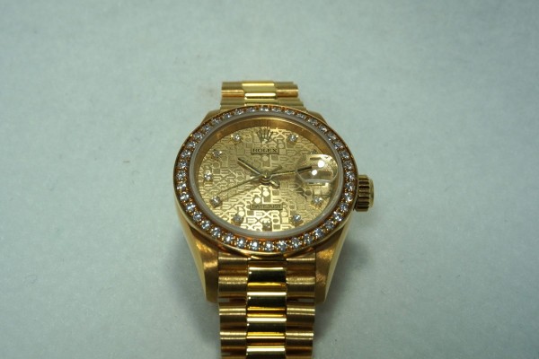 レディース ロレックス 69138G 18kyg  Diamond  Bezel&Index（LR-91／1991年)の詳細写真7枚目