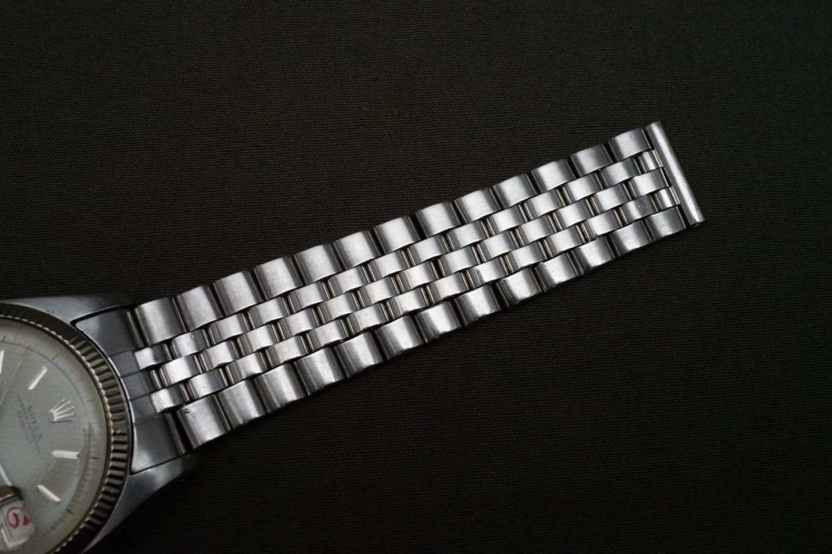 ロレックス デイトジャスト Ref-6305-1 Red デイトジャスト Honeycomb 
