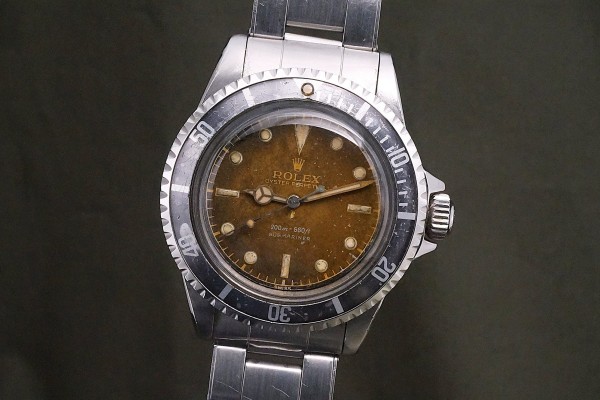 ロレックス サブマリーナ Ref-5512 Chapterring Tropical Dial（RS-393／1960年)の詳細写真1枚目