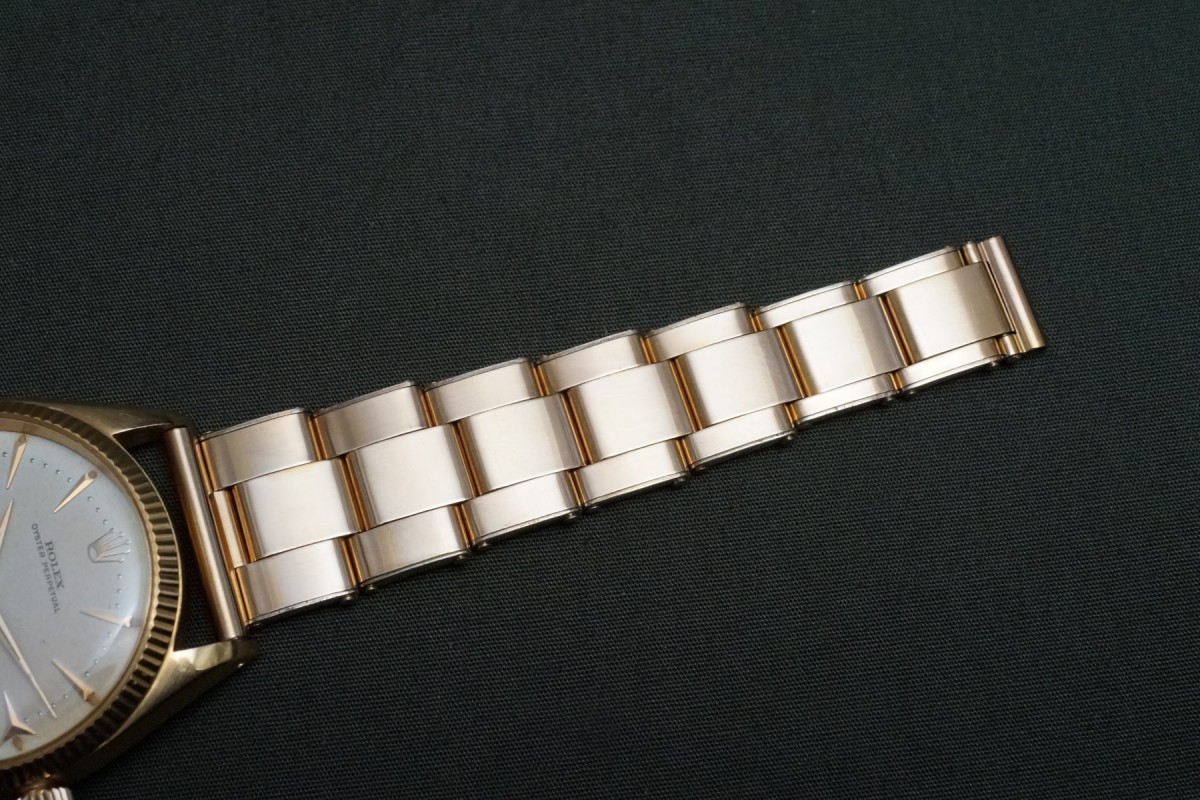 ロレックス OYSTER PERPETUAL Ref-6567 18KPG Eiffel（RO-339／1956年 