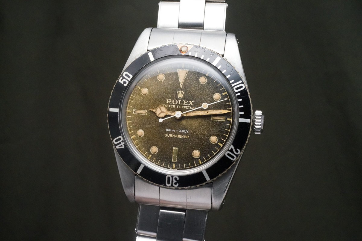 ロレックス サブマリーナ Ref-6536/1 Tropical（RG-2／1959年)