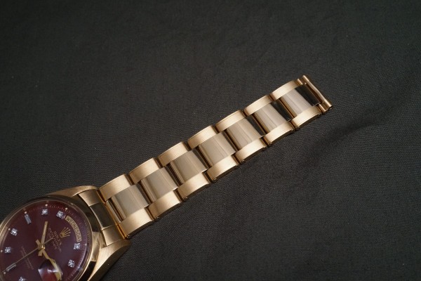 ロレックス デイデイト Ref-1802/8 Red Stella Dial（RO-343／1976年)の詳細写真7枚目