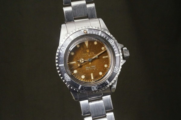 ロレックス サブマリーナ Ref-5512 Chapterring Tropical Dial（RS-393／1960年)の詳細写真4枚目