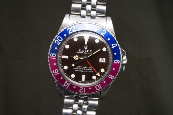ロレックス GMTマスター Ref-1675 Brown Long-E Dial（RS-394／1968年)の詳細写真1枚目