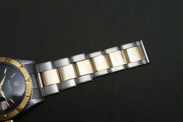 ロレックス デイトジャスト Ref-6609 Thunderbird Black Gilt Dial（RO-349／1959年)の詳細写真7枚目
