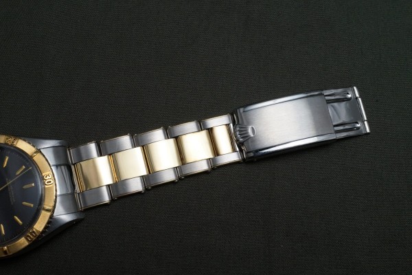 ロレックス デイトジャスト Ref-6609 Thunderbird Black Gilt Dial（RO-349／1959年)の詳細写真8枚目