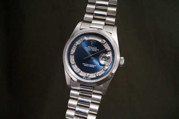 ロレックス デイデイト Ref-18206 MYRIAD DIAL GUARANTEE（RD-190／1999年)の詳細写真2枚目