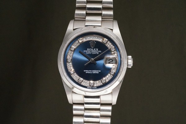 ロレックス デイデイト Ref-18206 MYRIAD DIAL GUARANTEE（RD-190／1999年)の詳細写真3枚目