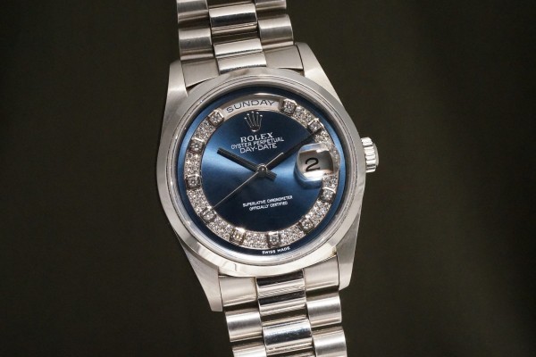 ロレックス デイデイト Ref-18206 MYRIAD DIAL GUARANTEE（RD-190／1999年)の詳細写真4枚目