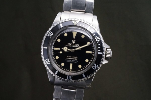 ロレックス サブマリーナ Ref-5512 Chapterring 4-Liner Dial（RS-68／1961年)の詳細写真1枚目