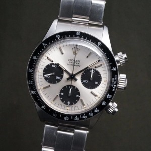 ロレックス OYSTER COSMOGRAPH Ref-6263 Silver Sigma σ Dial