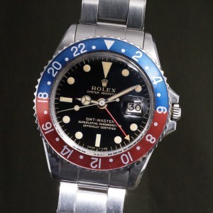 ロレックス GMTマスター Ref-1675 Gilt Gloss Dial