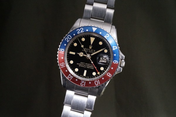 ロレックス GMTマスター Ref-1675 Gilt Gloss Dial（RS-399／1965年)の詳細写真2枚目