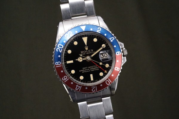 ロレックス GMTマスター Ref-1675 Gilt Gloss Dial（RS-399／1965年)の詳細写真4枚目
