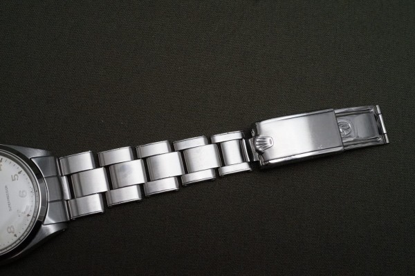ロレックス Air-King Ref-5500 All Arabic Cream Dial（RO-289／1962年)の詳細写真8枚目
