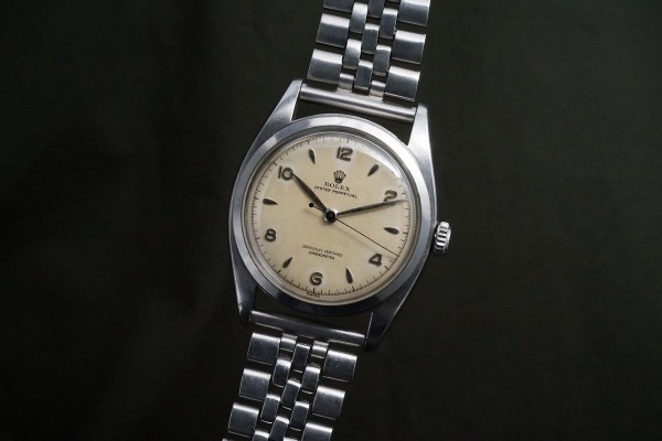 ロレックス OYSTER PERPETUAL Ref-6028 Full バブルバック Rare!（RO-358／1952年)の詳細写真2枚目