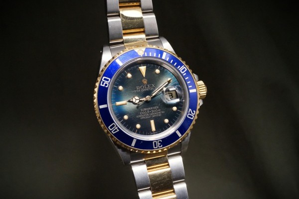 ロレックス サブマリーナ Ref-16803 BLUE DIAL FULLSET（RD-193／1988年)の詳細写真4枚目