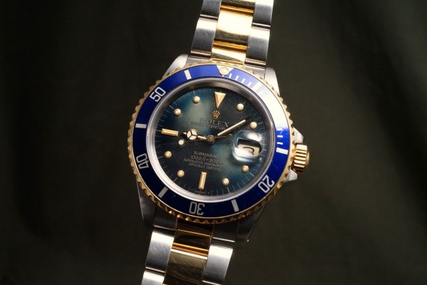 ロレックス サブマリーナ Ref-16803 BLUE DIAL FULLSET（RD-193／1988年)の詳細写真5枚目