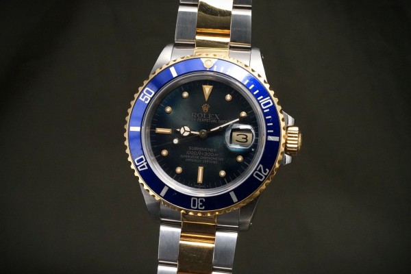 ロレックス サブマリーナ Ref-16803 BLUE DIAL FULLSET（RD-193／1988年)の詳細写真6枚目