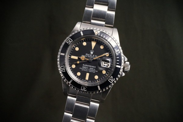ロレックス サブマリーナ Ref-1680 Mark-1 Pumpkin Dial（RG-9／1979年)の詳細写真2枚目