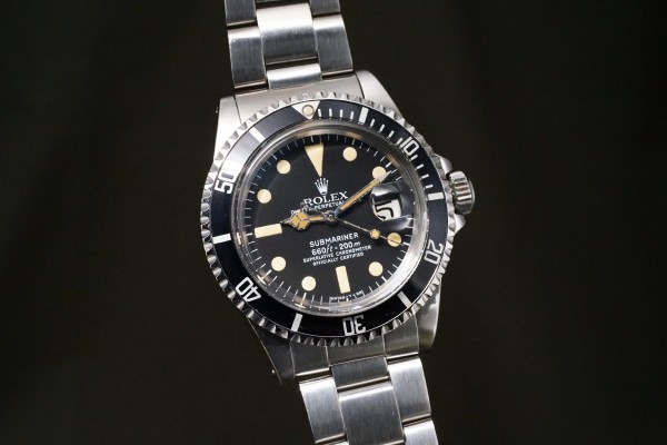 ロレックス サブマリーナ Ref-1680 Mark-1 Pumpkin Dial（RG-9／1979年)の詳細写真4枚目