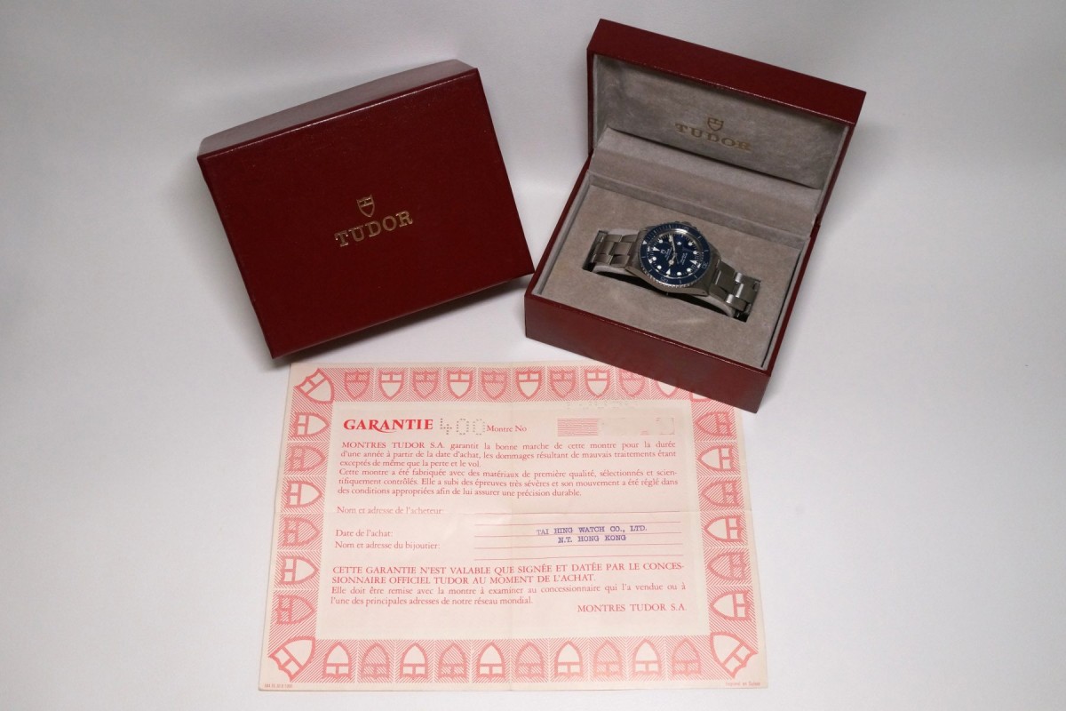 チュードル MINI サブマリーナ Ref-73090 BLUE GUARANTEE&BOX（TG-5