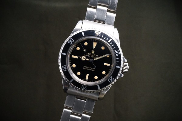 ロレックス サブマリーナ Ref-5513 Gilt/Gloss Dial（RG-13／1966年)の詳細写真2枚目