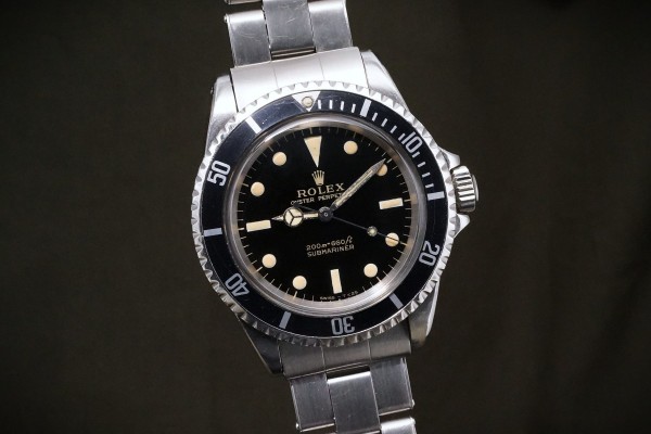 ロレックス サブマリーナ Ref-5513 Gilt/Gloss Dial（RG-13／1966年)の詳細写真4枚目