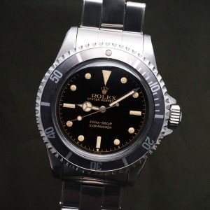 ロレックス サブマリーナ Ref-5512 Chapterring Gilt/Gloss Dial Full Set
