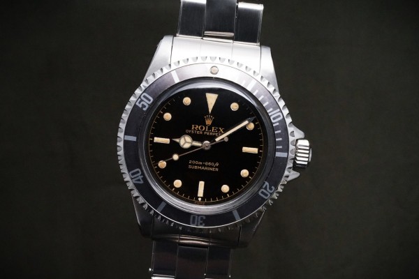 ロレックス サブマリーナ Ref-5512 Chapterring Gilt/Gloss Dial Full Set（RG-12／1962年)の詳細写真1枚目