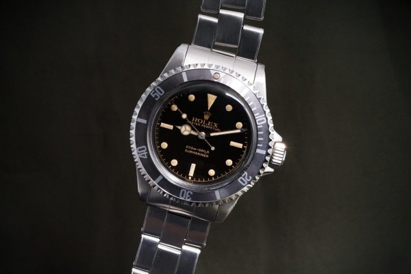 ロレックス サブマリーナ Ref-5512 Chapterring Gilt/Gloss Dial Full Set（RG-12／1962年)の詳細写真2枚目