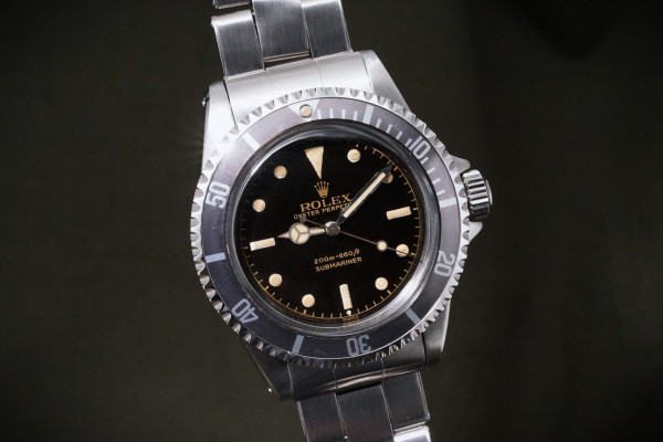 ロレックス サブマリーナ Ref-5512 Chapterring Gilt/Gloss Dial Full Set（RG-12／1962年)の詳細写真4枚目