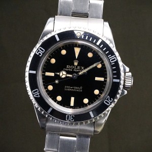ロレックス サブマリーナ Ref-5513 Gilt/Gloss Dial