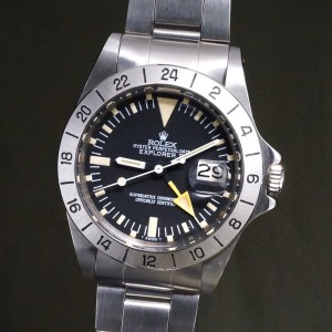 ロレックス EXPLORERⅡ Ref-1655 Mark-3 Rail Dial・Mark-2 Bezel