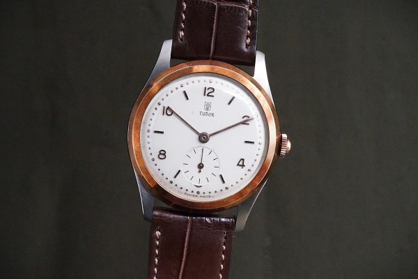 チュードル OYSTER Ref-928 Small Rose in Shield Dial（TG-5／1940’s)の詳細写真1枚目