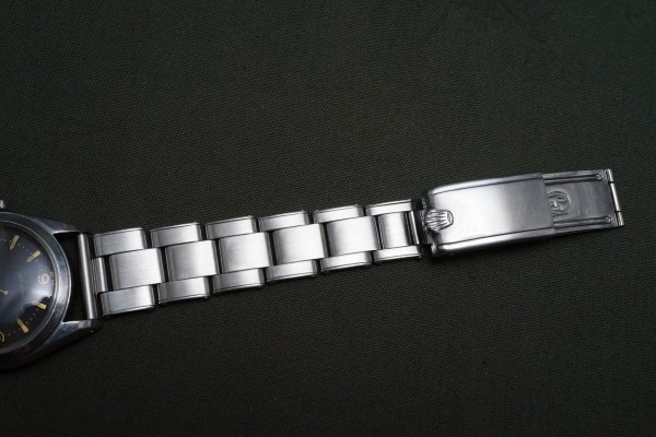 ロレックス OYSTER SPEEDKING Ref-6020 EX Desaign Black  Dial（RO-364／1953年)の詳細写真8枚目