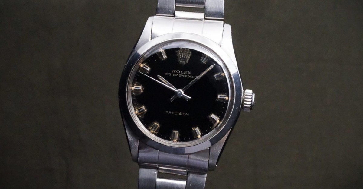 ロレックス OYSTER SPEEDKING Ref-6430 Gilt/Gloss Dial（RO-375／1965