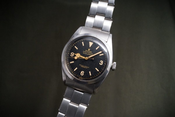 ロレックス EXPLORER Ref-6350 Honeycomb Dial（RS-418／1953年)の詳細写真2枚目