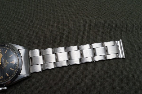 ロレックス EXPLORER Ref-6350 Honeycomb Dial（RS-418／1953年)の詳細写真7枚目