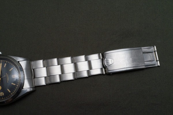 ロレックス EXPLORER Ref-6350 Honeycomb Dial（RS-418／1953年)の詳細写真8枚目