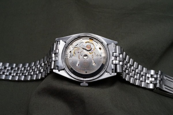 ロレックス BIG OYSTER PERPETUAL Ref-6614 Black Gilt Dial Rare!（RO-373／1957年)の詳細写真10枚目