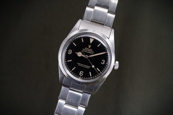 ロレックス EXPLORER Ref-1016 Chapterring Glossy Gilt Dial（RS-420／1962年)の詳細写真2枚目
