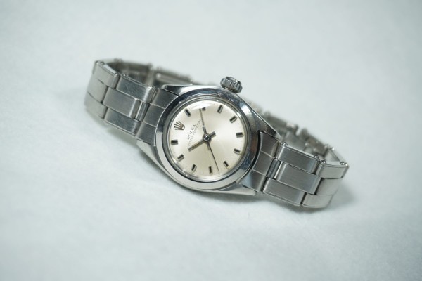 レディース ロレックス  OYSTER PERPETUAL Ref.6618 SS（LR-95／1969年)の詳細写真2枚目