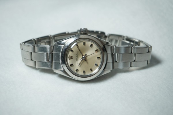 レディース ロレックス  OYSTER PERPETUAL Ref.6618 SS（LR-95／1969年)の詳細写真3枚目