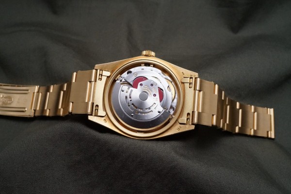 ロレックス DATE‐JUST 16018 18KYG BULE STELLA DIAL（RD-206／1981年)の詳細写真10枚目